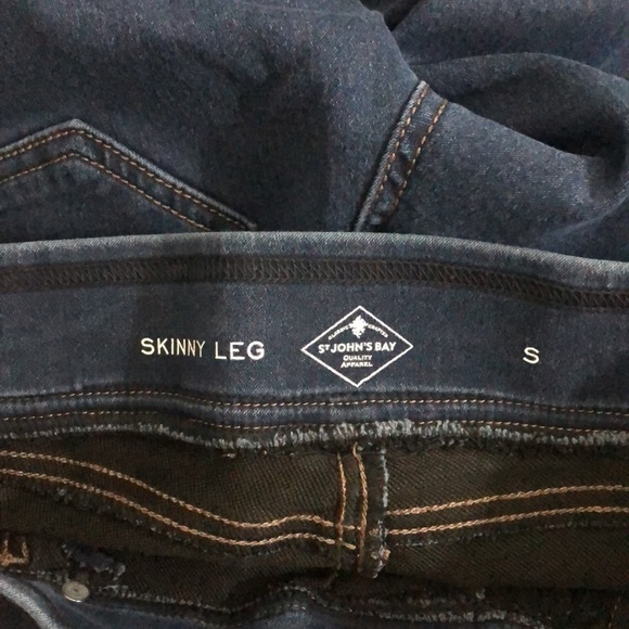 St John's Bay Skinny Leg Jeggings Size S 202 - Picture 6 of 6